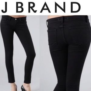 J Brand Women's Jet Black Skinny Jeans
